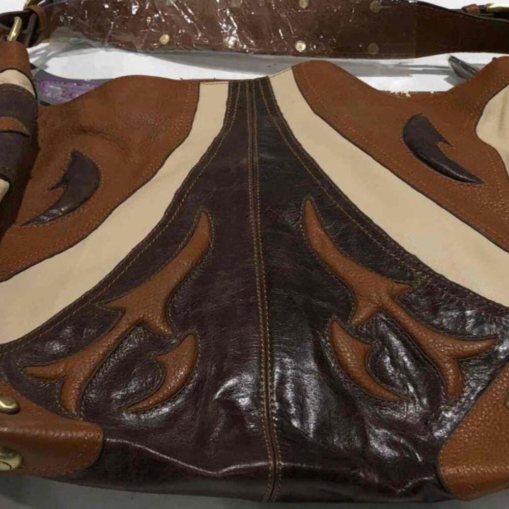 Original by Sharif 1827 Leather Shoulder Bag: NWT